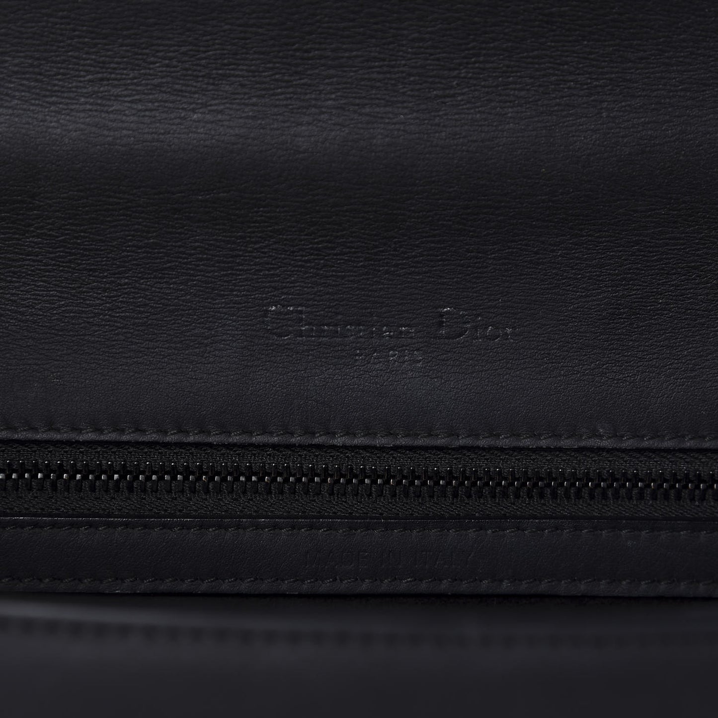 Ultra Matte Calfskin Studded Medium Diorama Flap Bag Black