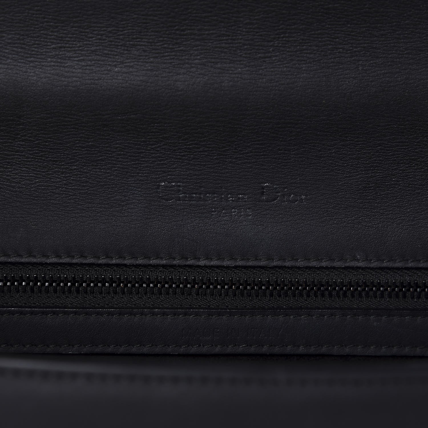 Christian Dior Ultra Matte Calfskin Studded Medium Diorama Flap Bag Black 9 of 11