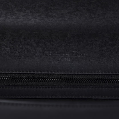 Christian Dior Ultra Matte Calfskin Studded Medium Diorama Flap Bag Black 9 of 11