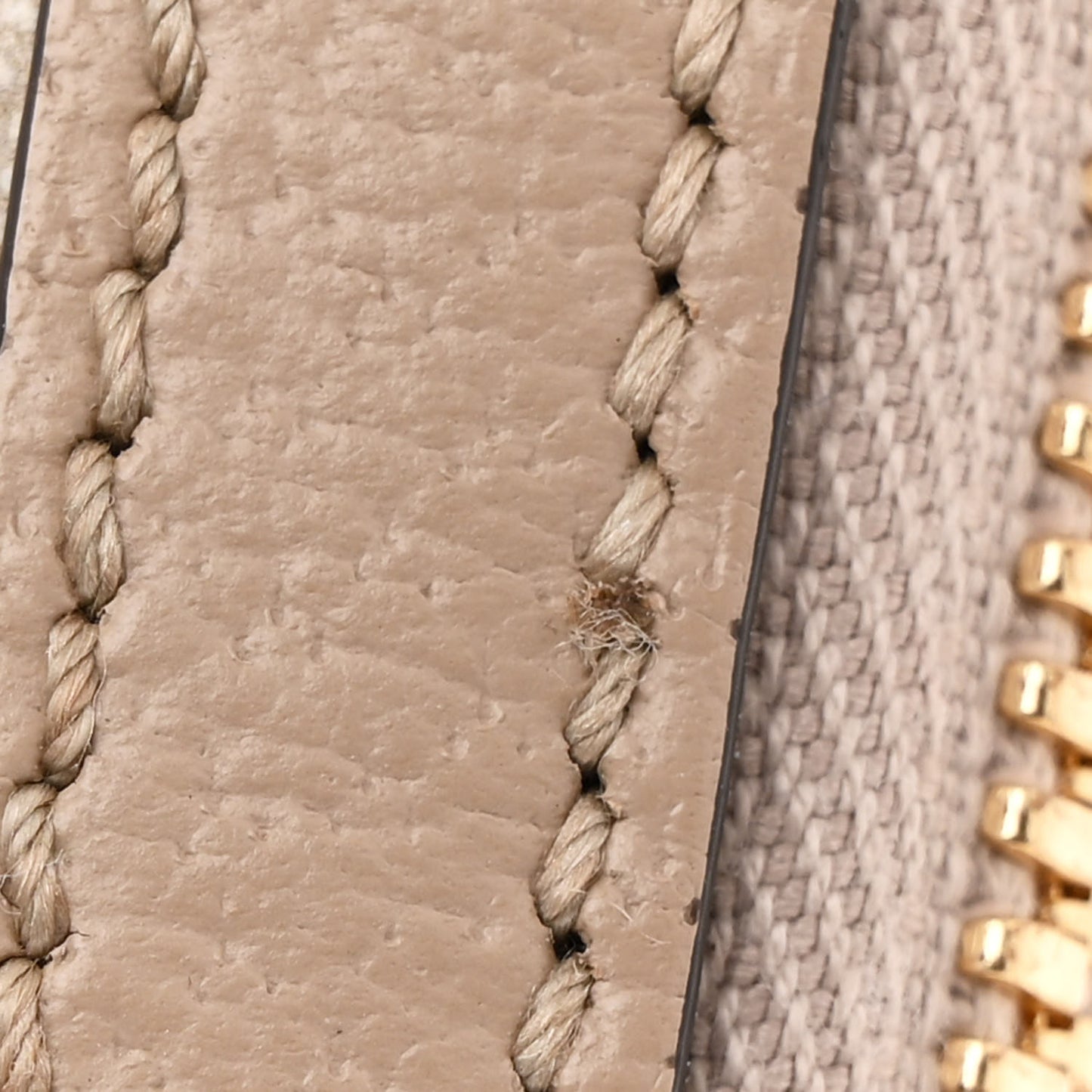 GG Supreme Monogram Textured Dollar Calfskin Mini Horsebit 1955 Top Handle Bag Beige Mystic White Oatmeal