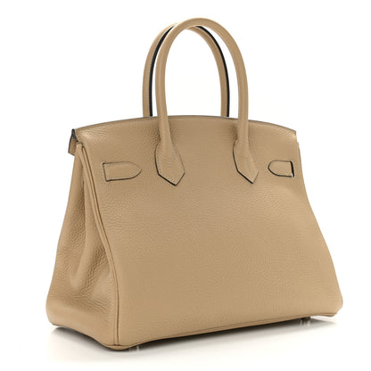 Hermes Taurillon Clemence Birkin 30 Trench 2 of 9