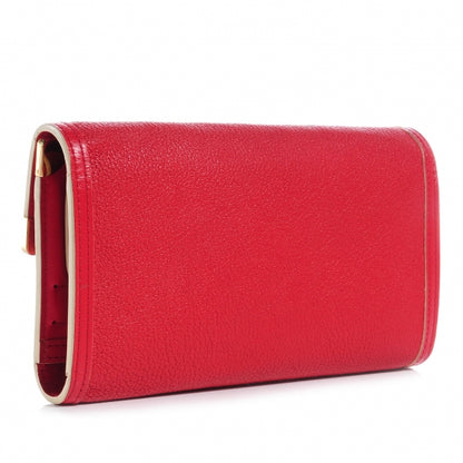 Louis Vuitton Suhali Porte Tresor International Wallet Geranium 3 of 7