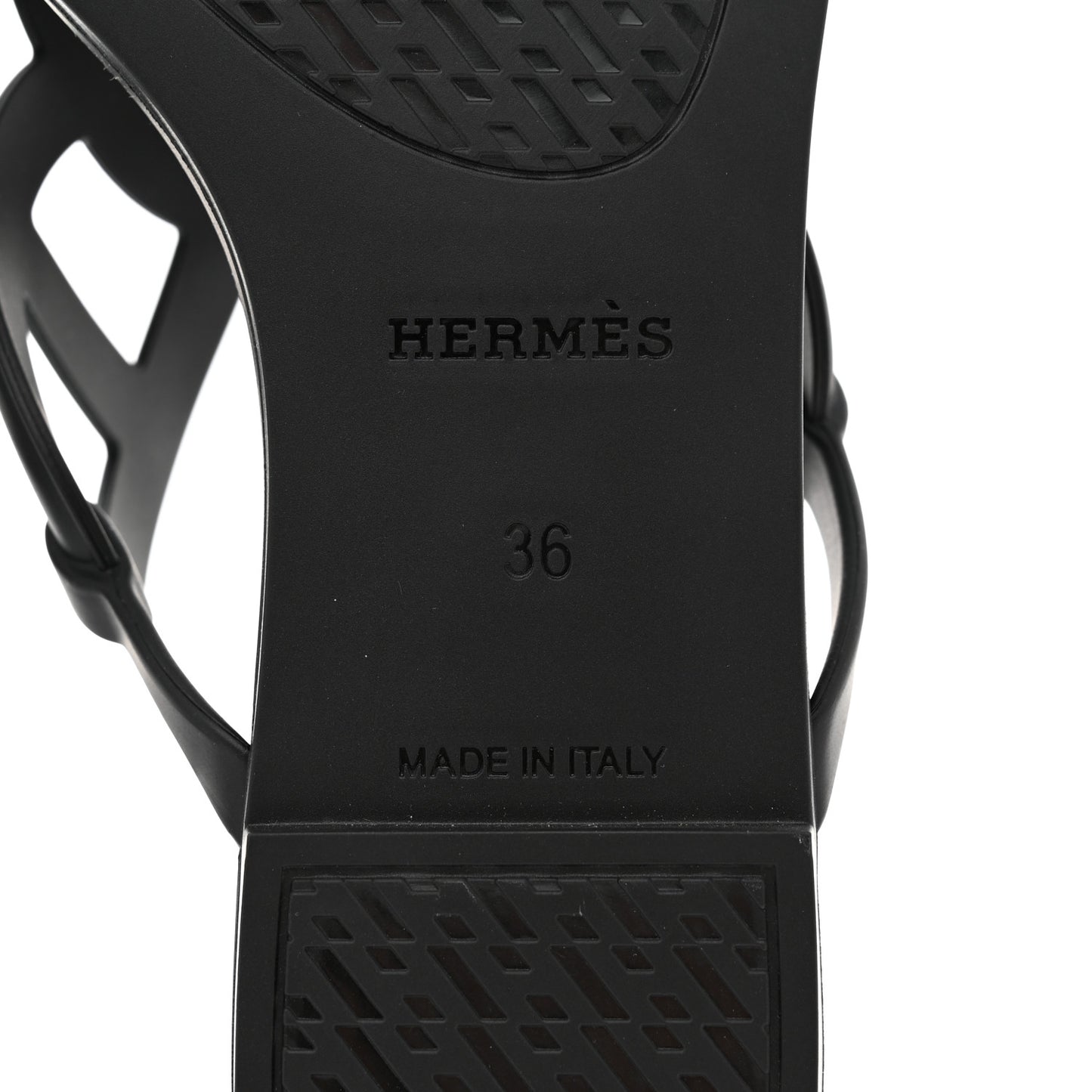 Rubber Womens Egerie Sandals 36 Black