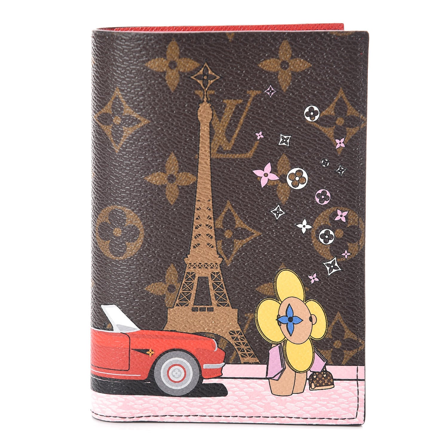 Louis Vuitton Monogram 2019 Christmas Animation Passport Cover Rouge 1 of 7