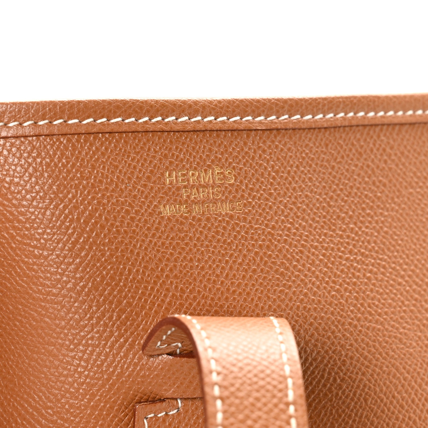 Hermes Courchevel Evelyne GM Gold 6 of 11