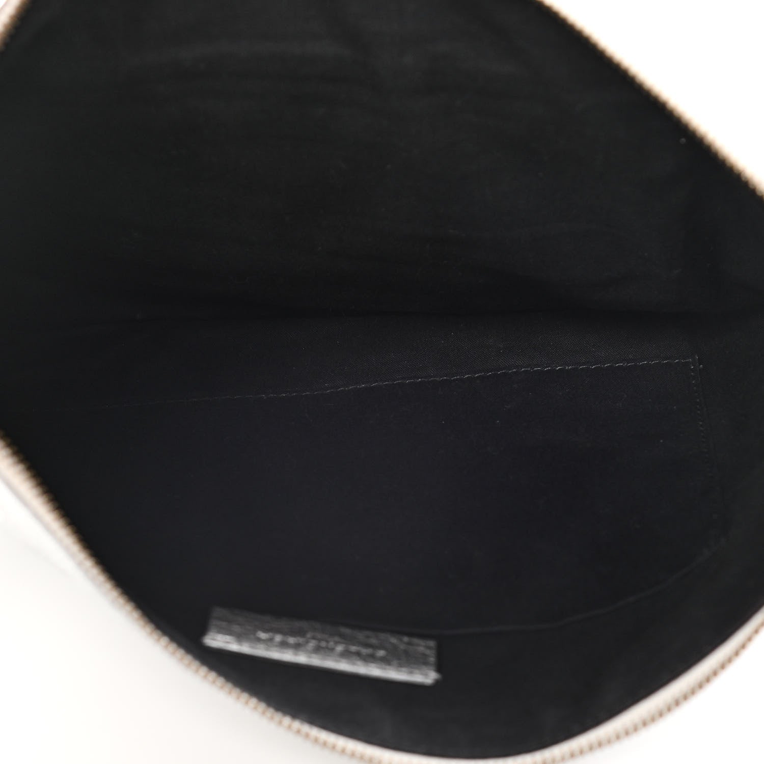 Balenciaga Agneau Classic Hardware Small Pouch Gris Aluminum 5 of 10