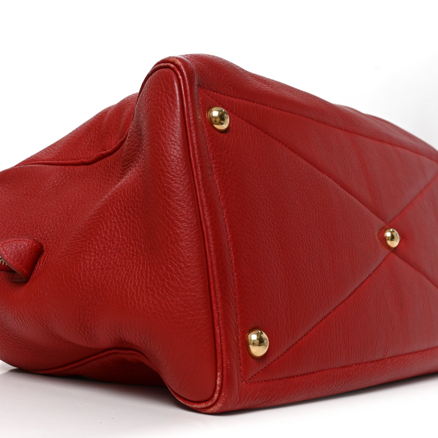 Hermes Taurillon Clemence Victoria 43 Rouge Vif 7 of 9