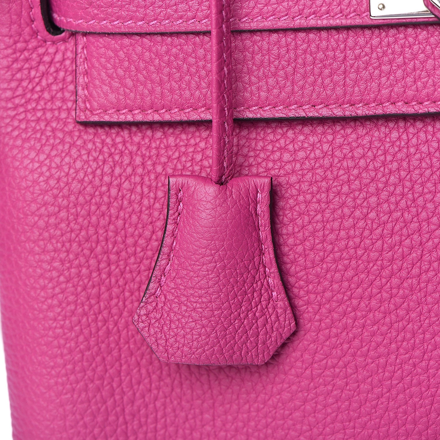 Hermes Togo Kelly Retourne 28 Rose Pourpre 24 of 46