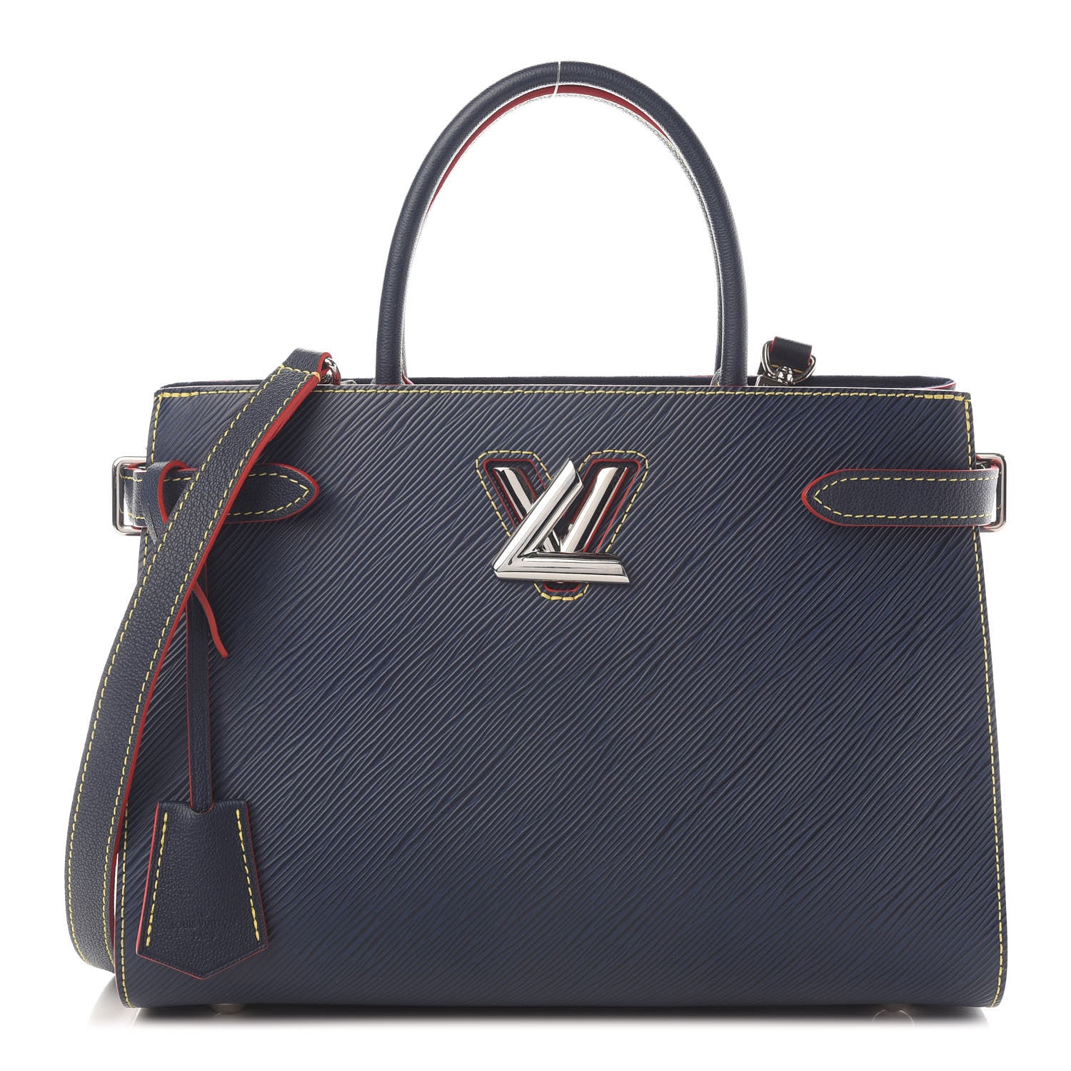 Louis Vuitton Epi Twist Tote Indigo 1 of 8