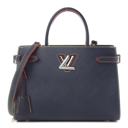 Louis Vuitton Epi Twist Tote Indigo 1 of 8