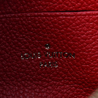 Louis Vuitton Empreinte Double Zip Pochette Marine Rouge 10 of 11