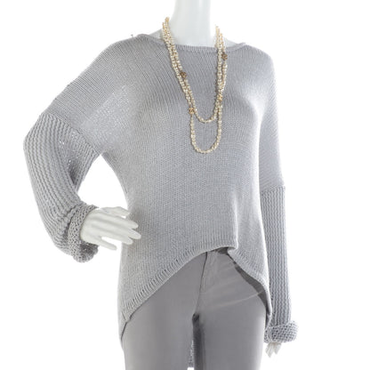 Chanel Irregular Pearl CC Long Necklace Light Gold 2 of 6