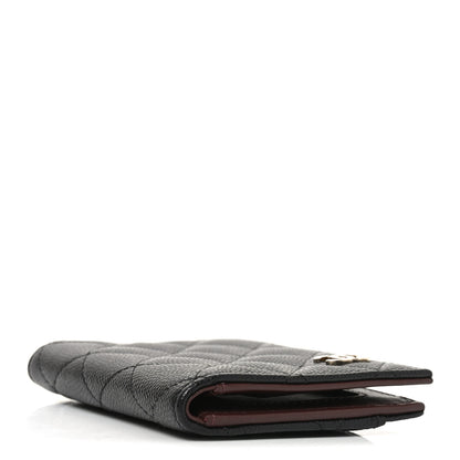 Chanel Caviar Quilted Card Holder Wallet Black 4 of 8