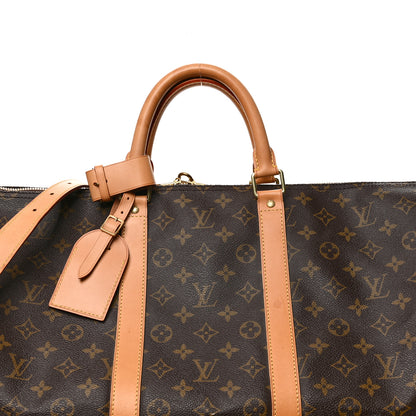 Louis Vuitton Monogram Keepall Bandouliere 55 7 of 11
