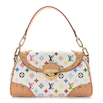 Louis Vuitton Monogram Multicolor Beverly MM White 1 of 10