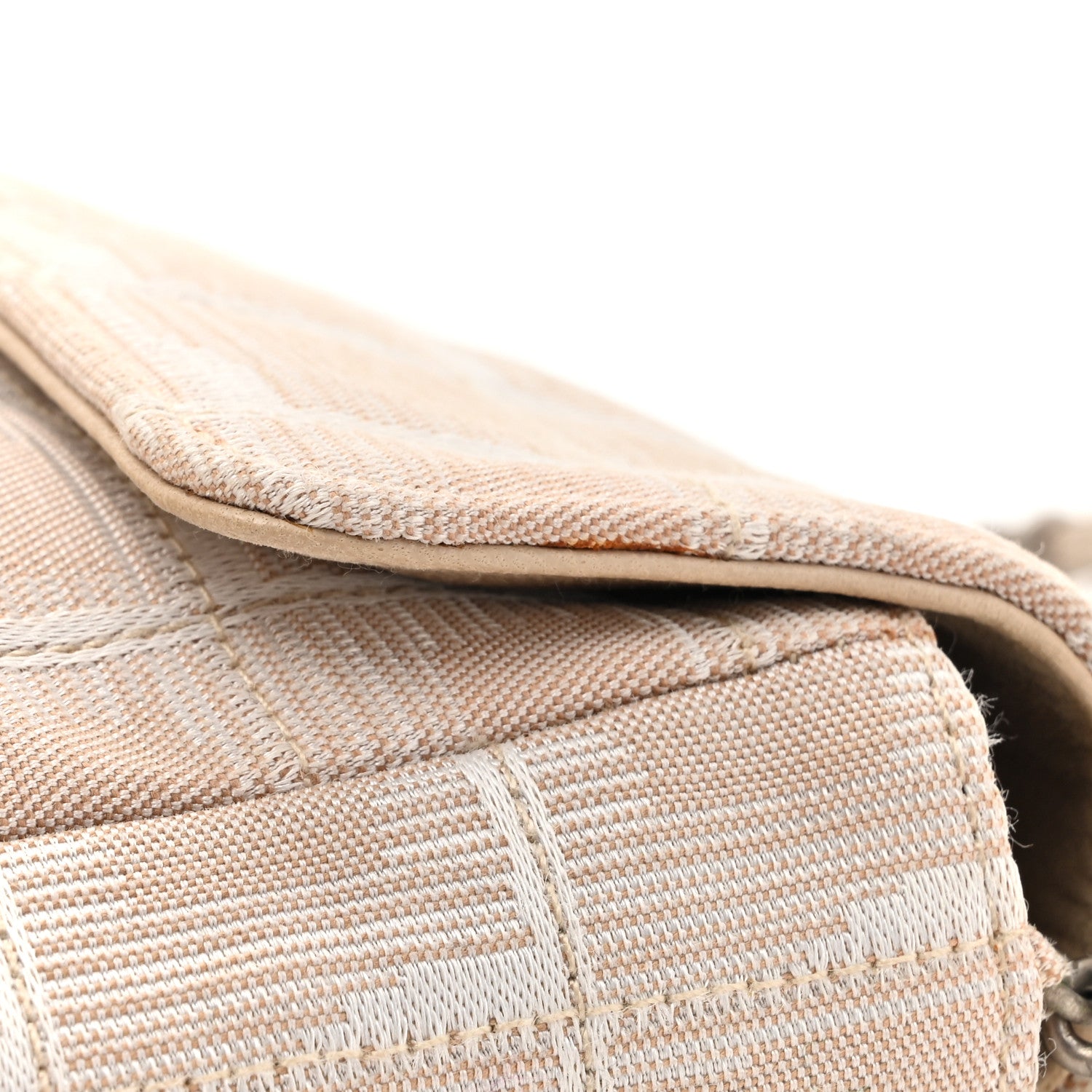 Chanel Nylon Travel East West Flap Beige 15 of 16
