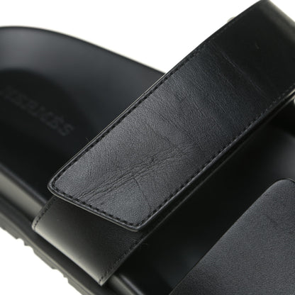 Hermes Calfskin Mens Chypre Sandals 42 Black 14 of 15