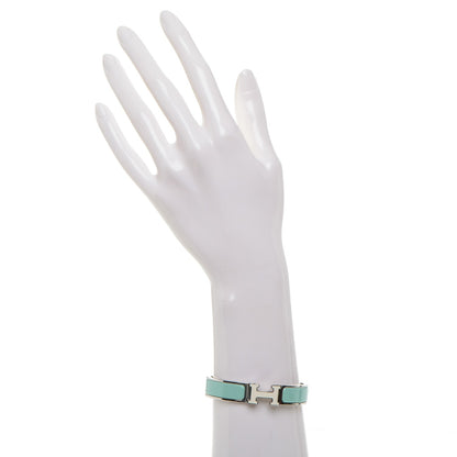 Hermes Enamel Clic Clac H Bracelet PM Lagon White 2 of 4