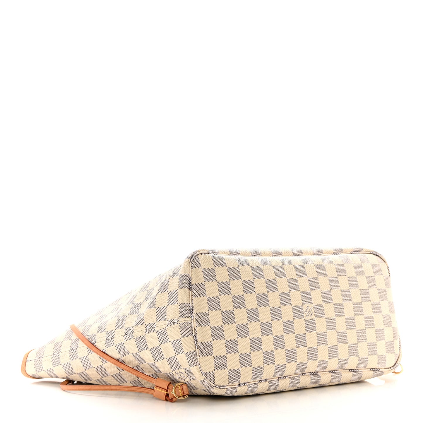 Damier Azur Neo Neverfull MM Rose Ballerine