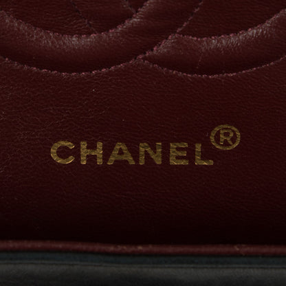 Chanel Lambskin Quilted Medium Double Flap Black 7 of 7