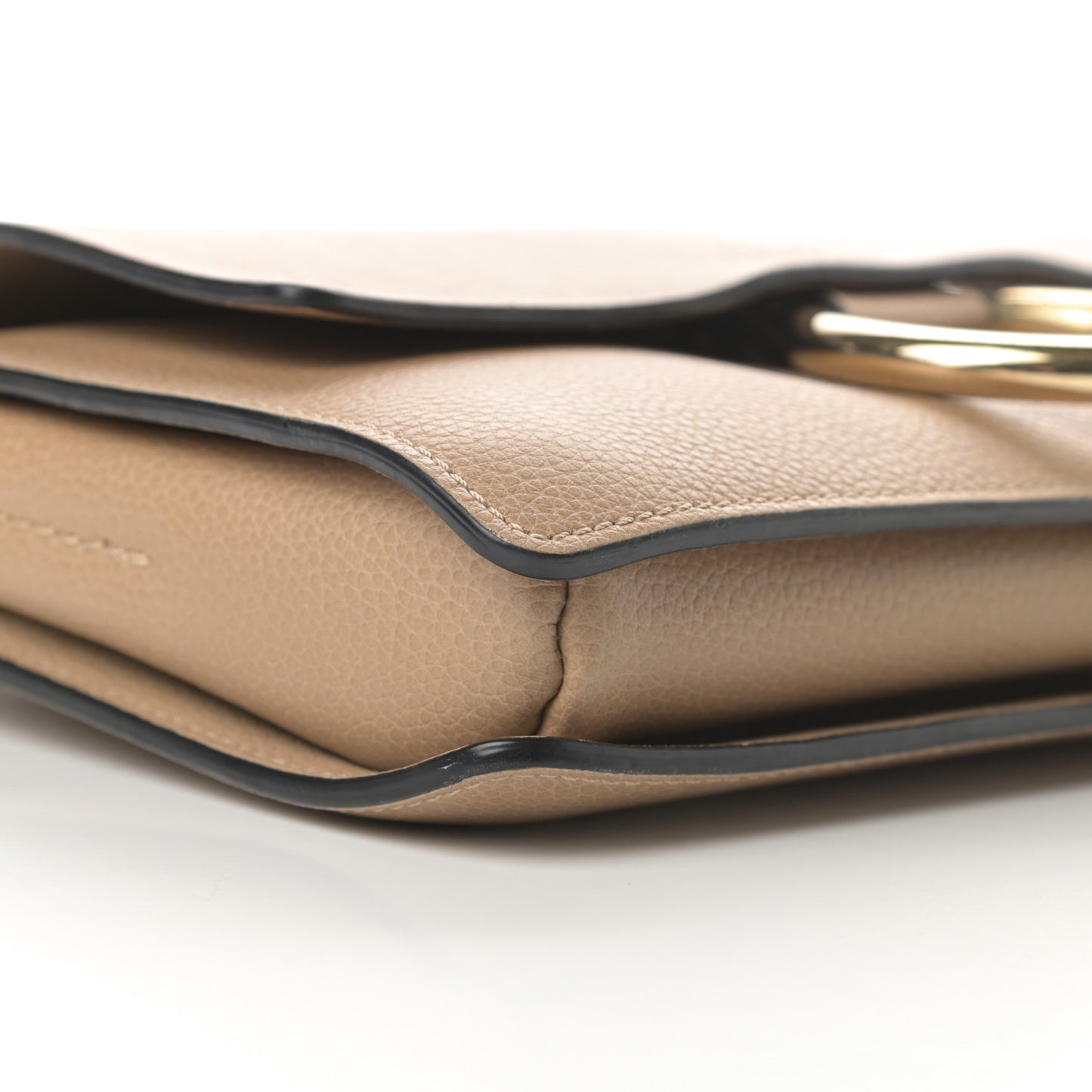 Calfskin Small Faye Shoulder Bag Blush