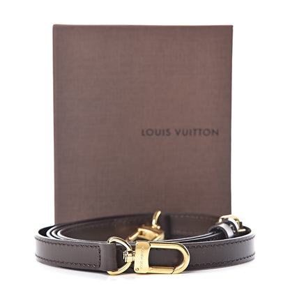 Louis Vuitton Calfskin 16mm Adjustable Shoulder Strap Brown 5 of 5