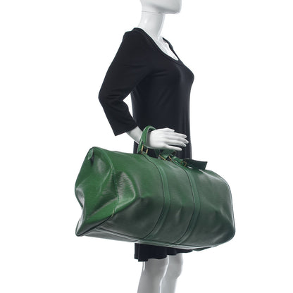 Louis Vuitton Epi Keepall 50 Borneo 2 of 11