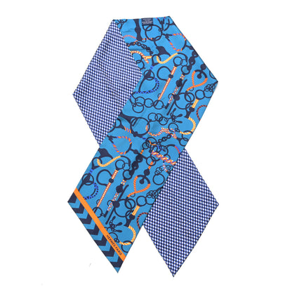 Hermes Silk Mors Et Tresses Maxi Twilly Cut 1 of 4