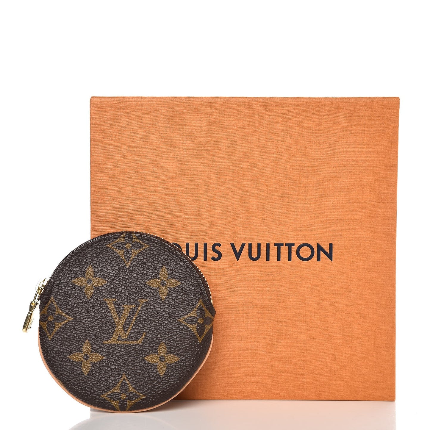 Monogram Round Coin Purse