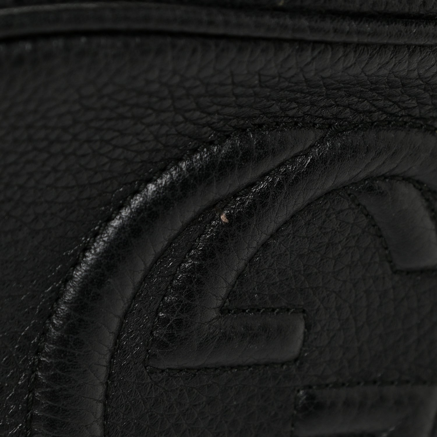 Gucci Pebbled Calfskin Mini Soho Disco Bag Black 11 of 12