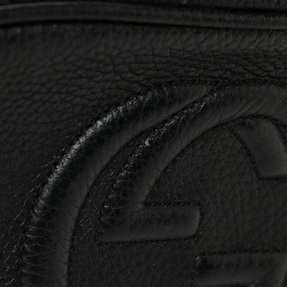Gucci Pebbled Calfskin Mini Soho Disco Bag Black 11 of 12