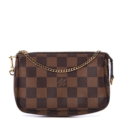 Louis Vuitton Damier Ebene Mini Pochette Accessories 1 of 6
