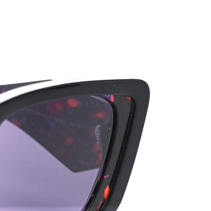 Prada Acetate Symbole Sunglasses SPR 08Y Purple Multicolor 7 of 8