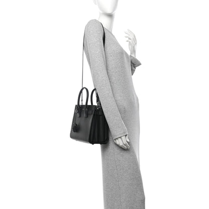Saint Laurent Grain De Poudre Baby Sac De Jour Black 2 of 10