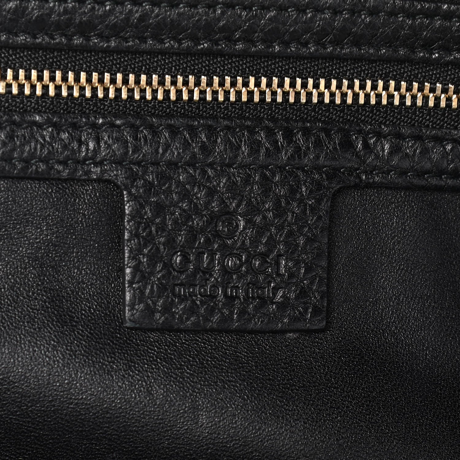 Gucci Pony Hair Medium Soho Bowler Black 6 of 14