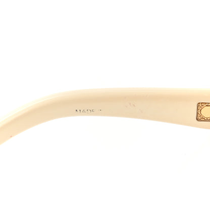 Christian Dior Mirrored Chicago 2 Aviator Sunglasses White Purple 6 of 6