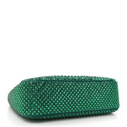 Prada Satin Crystal Re-Edition 2005 Shoulder Bag Mango 4 of 10