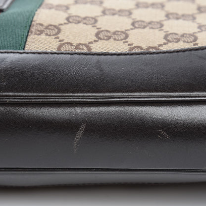 Gucci Monogram Web Jackie O Hobo 11 of 12