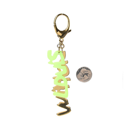 Louis Vuitton Graffiti Bag Charm Green 2 of 2