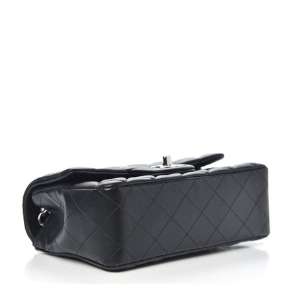 Chanel Lambskin Quilted Mini Rectangular Flap Black 4 of 13