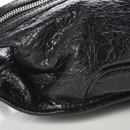 Balenciaga Lambskin Classic Hardware Neo Lift Hip Bag Black 9 of 10