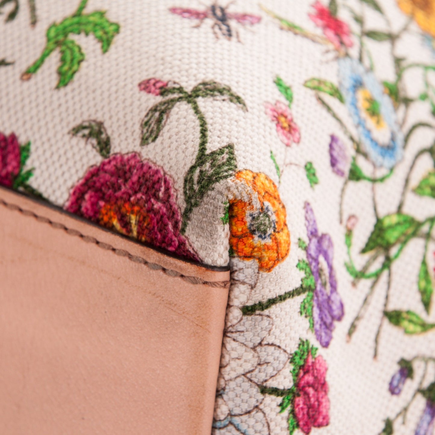 Canvas Large Floral Flora Tote