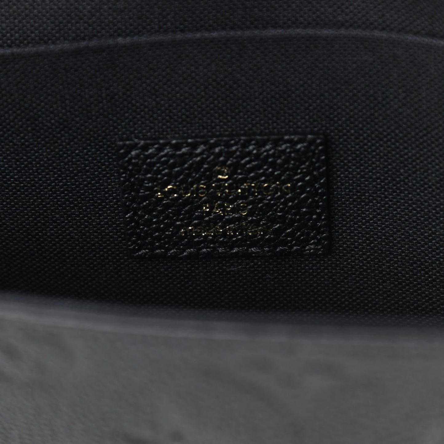 Empreinte Pochette Felicie Chain Wallet Black