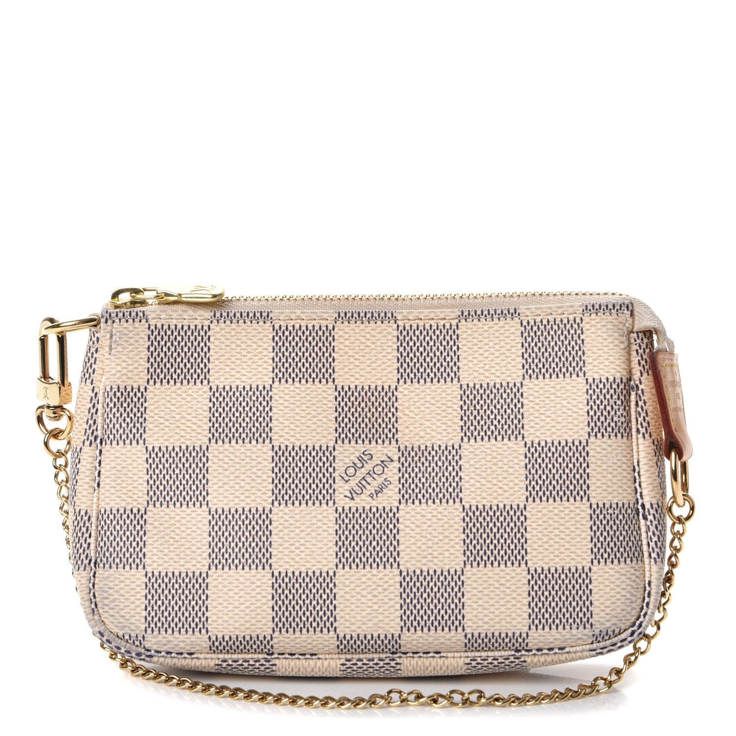 Louis Vuitton Damier Azur Mini Pochette Accessories 1 of 9
