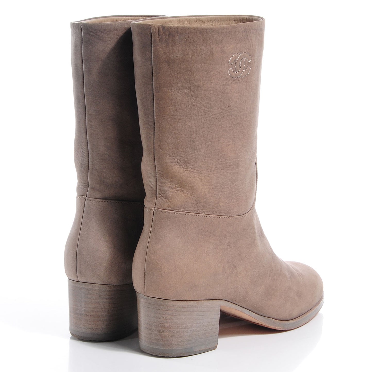 Nubuck CC Short Boots Grey 37