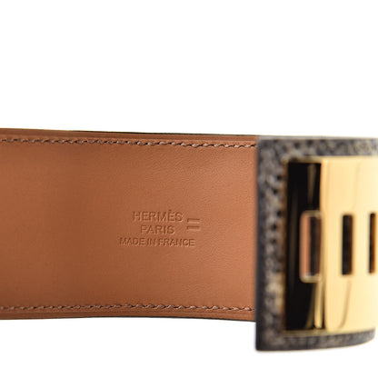 Hermes Lizard Collier De Chien CDC Bracelet T3 Ombre 4 of 8