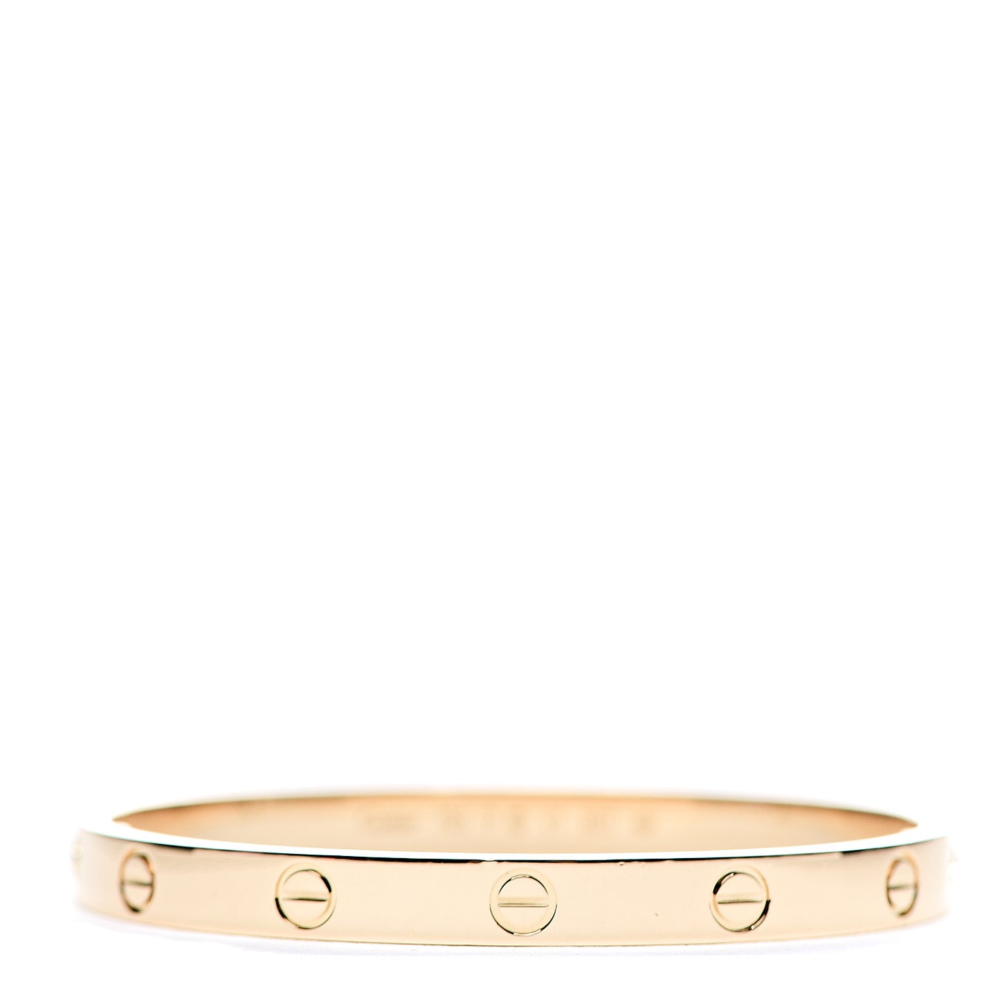 18K Yellow Gold LOVE Bracelet 17