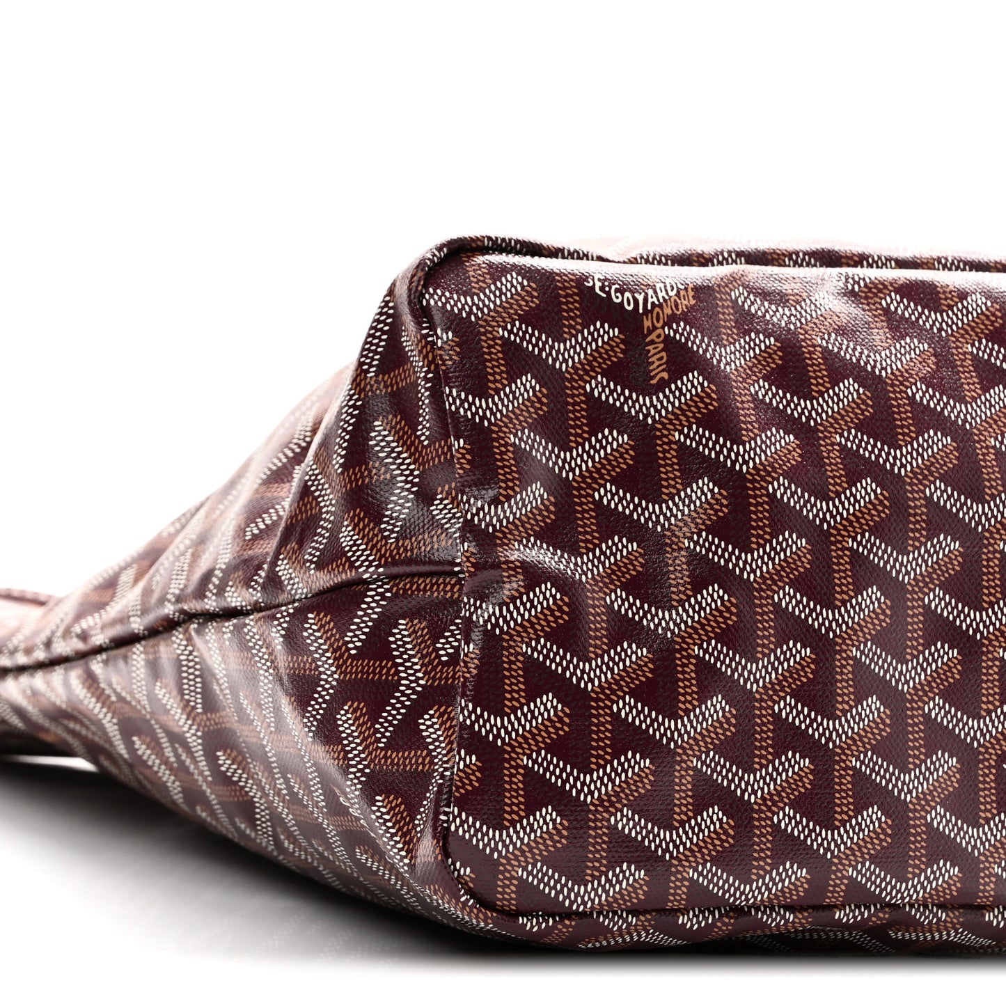 Goyardine Boheme Hobo Burgundy