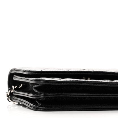 Chanel Caviar Quilted Mini Wallet On Chain WOC Black 9 of 11