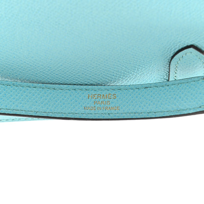 Hermes Epsom Kelly Sellier 28 Bleu Atoll 10 of 13